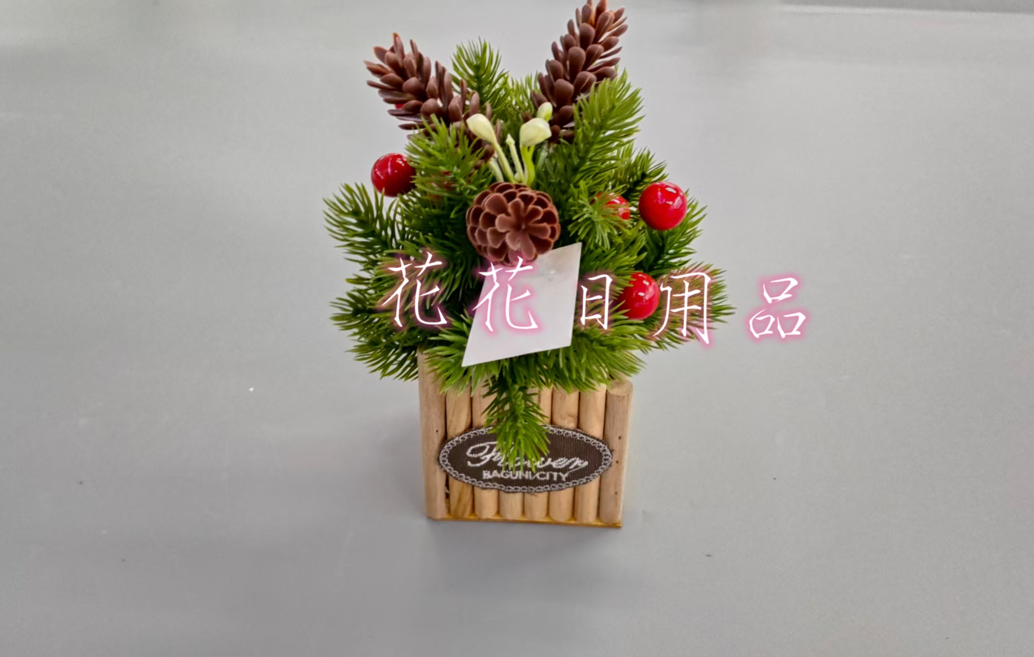 Artificial flowers, fake flowers, bonsai, wooden boxes, Christmas decorations Application Scenario