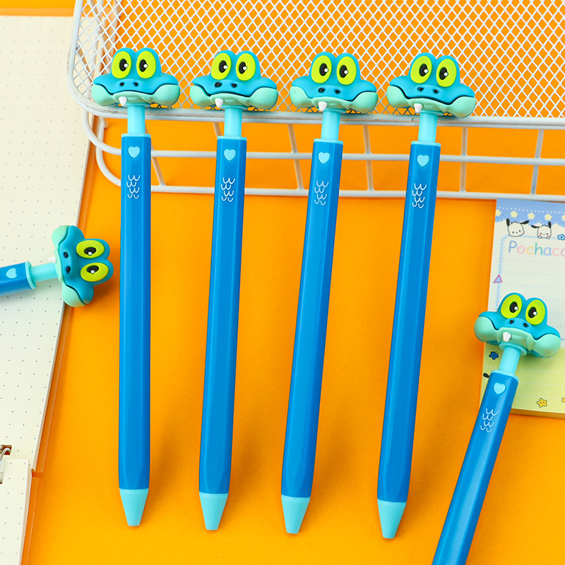 Cartoon Gary Snake Press pen, children's cute writing practice pen, kindergarten learning supplies, creative stationery Specification image