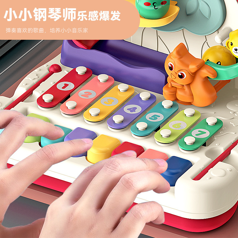 儿童益智科教玩具音乐乐器文创女孩玩具趣味乐器组合适合3岁以上宝宝益智启蒙玩具