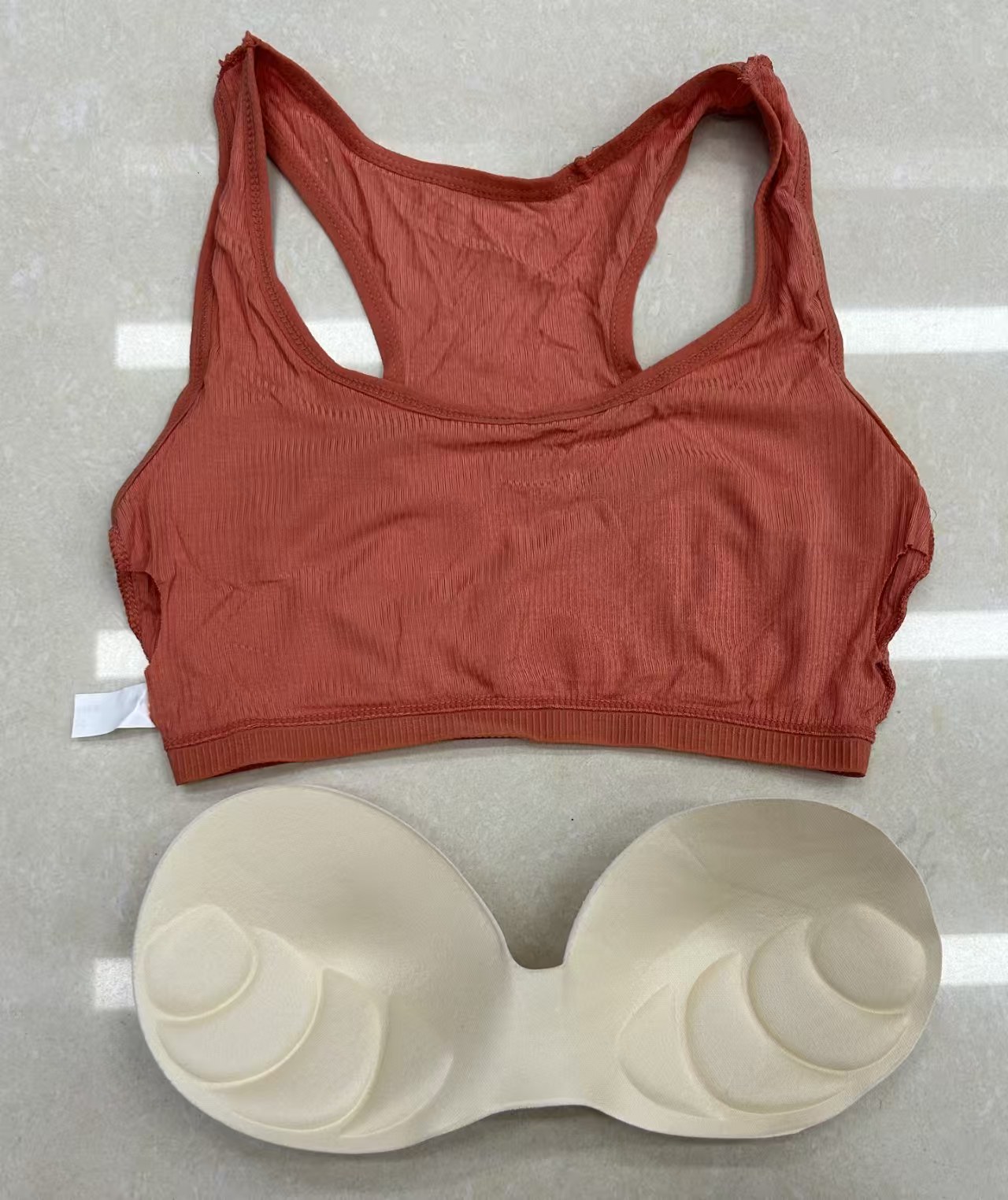 333# Foreign trade export Middle East and Africa Women's sporty and beautiful back-crossing solid color cotton women's beautiful back underwear QNI Application Scenario