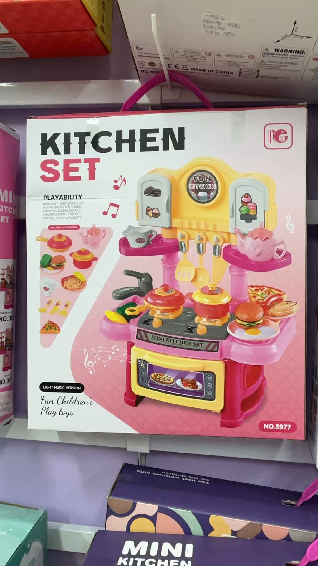 趣味玩具厨房套装女孩玩具小女孩做饭玩具套装儿童玩具厨房用品