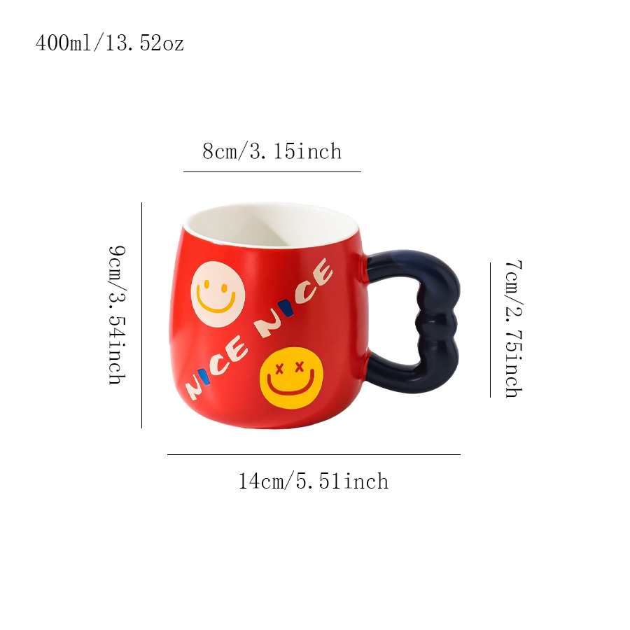 陶瓷杯水杯茶杯杯子咖啡杯马克杯陶瓷儿童手工牛奶大容量宾馆茶水专用素烧卡通可定制活动简约酒店可爱麦片冷饮刻花情侣个人带盖女