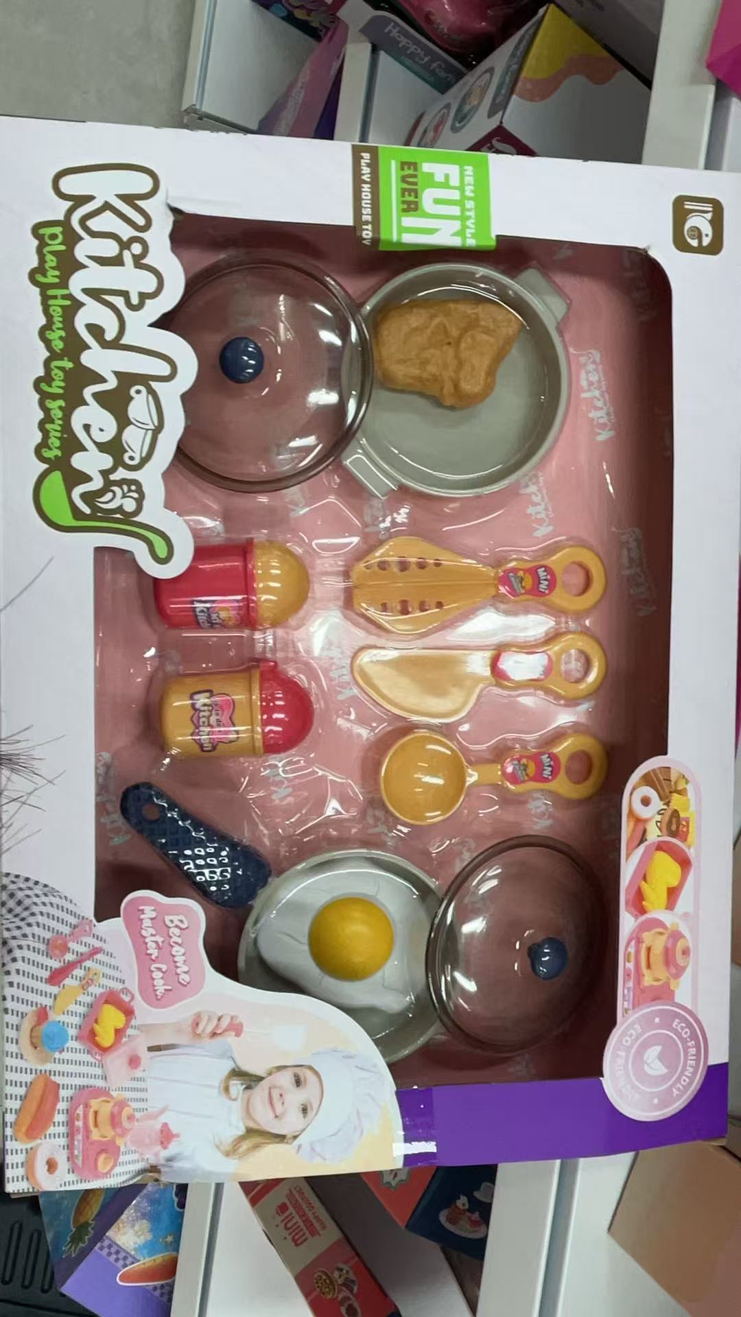 趣味玩具厨房套装女孩玩具小女孩做饭玩具套装儿童益智玩具厨房玩具组合