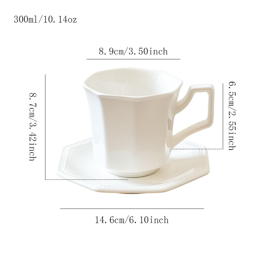 马克杯/杯子/仿搪瓷陶瓷杯/陶瓷马克杯/陶瓷杯学生可爱白底实物图