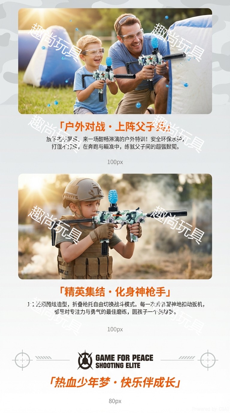 Children's toy gun MP9, hand-automatic integrated electric graffiti water bullet gun, CS competitive toy model, outdoor entertainment pic 2