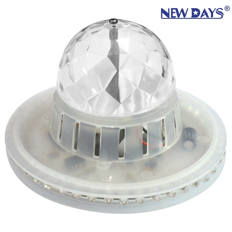 NEWDAYS marca crossover nuevo LED pequeño sol lotus RGB luces de escenario luces de flash luces de atmósfera luces de cambio de color luces de fiesta láser cristal bola mágica Item Picture