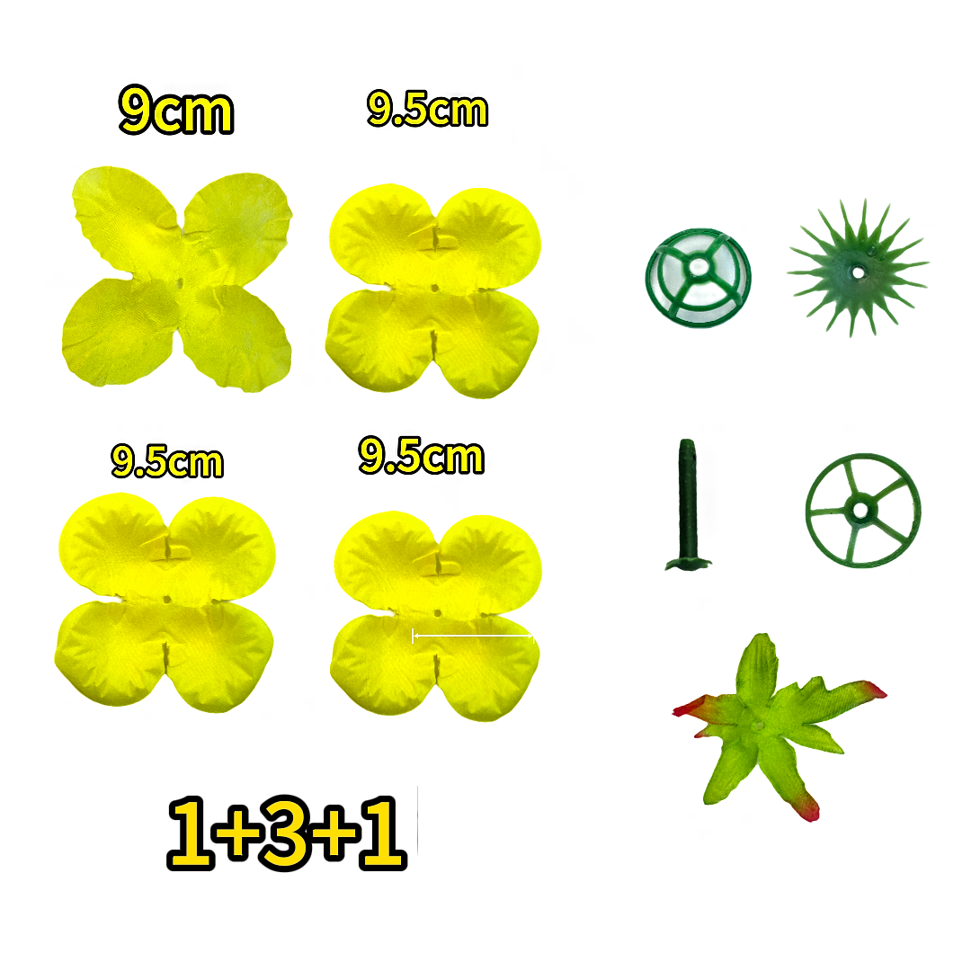 假花/防真插花/仿真花/紫藤花/花艺花塑料白底实物图