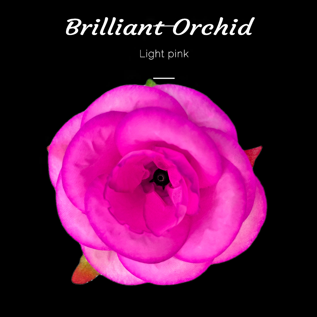 小花玫瑰园茶玫人工花仿真花紫藤花防真插花花艺装饰塑料假花展示详情4