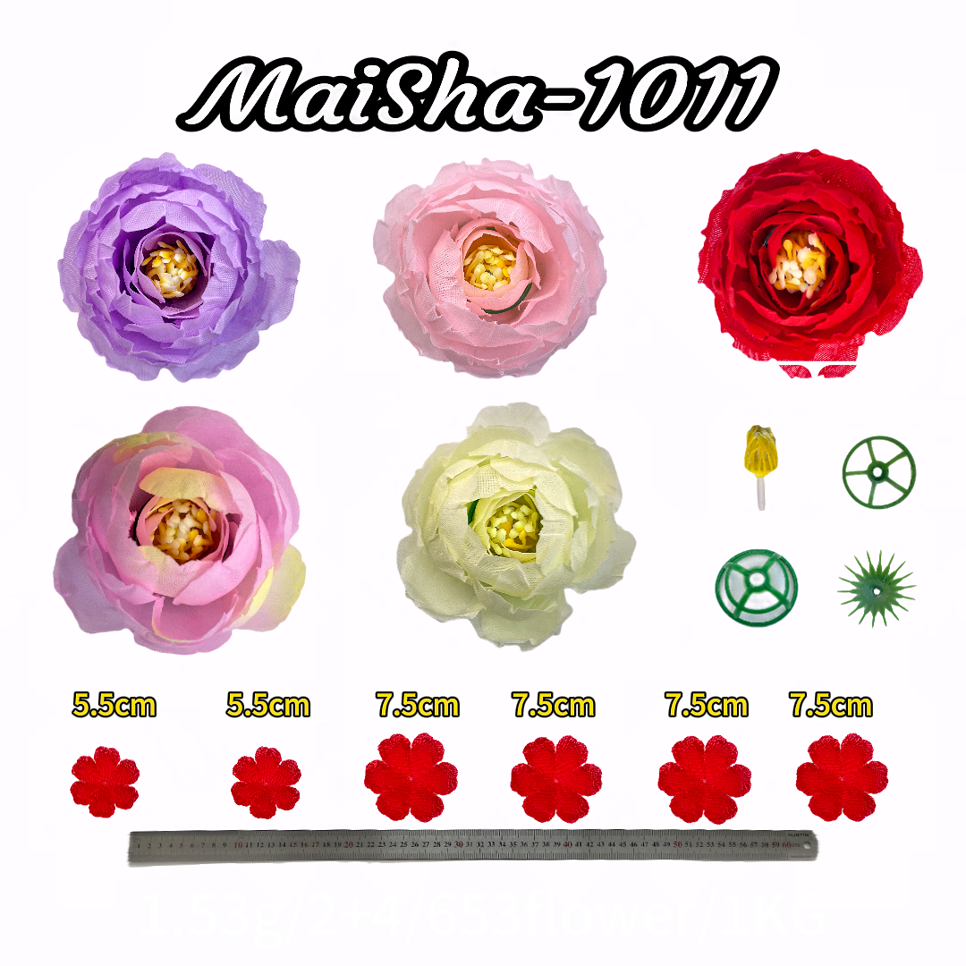 Artificial flowers, non-woven fabric, velvet, artificial flowers, wisteria flowers, artificial flower art, anti-counterfeiting flower arrangement, plastic flowers, artificial flower decorations details Picture