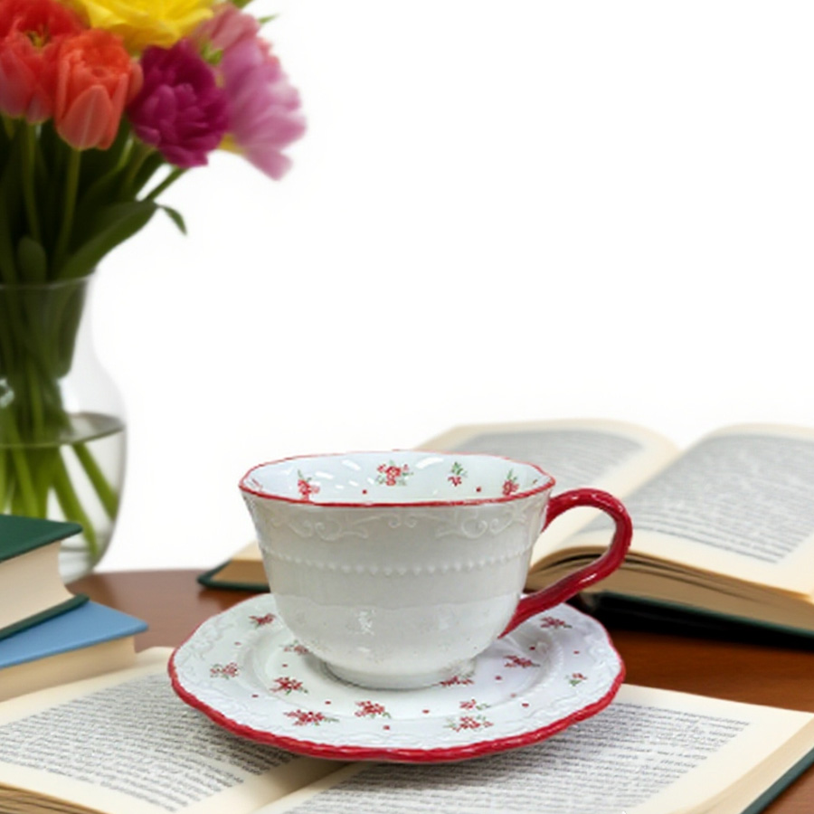 马克杯/杯子/仿搪瓷陶瓷杯/陶瓷马克杯/陶瓷杯学生可爱细节图