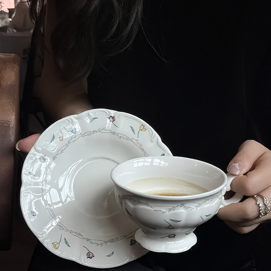 马克杯/杯子/仿搪瓷陶瓷杯/陶瓷马克杯/陶瓷杯学生可爱产品图