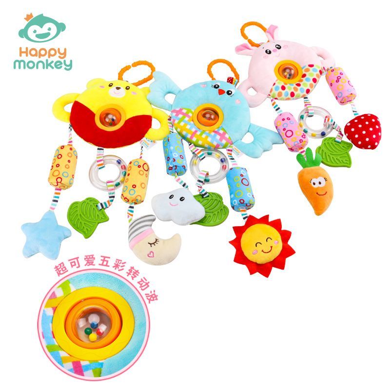 海狮床挂玩具婴儿安抚玩偶宝宝玩具柔软安抚用品新生儿婴儿玩具礼物详情图5