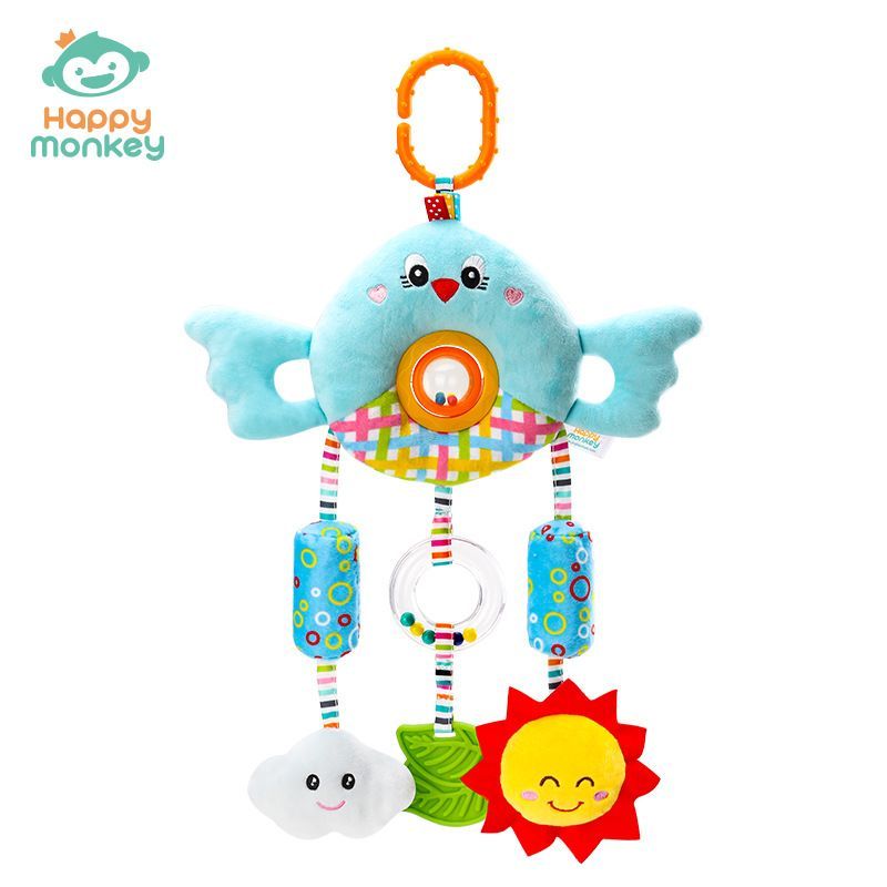 海狮床挂玩具婴儿安抚玩偶婴儿玩具宝宝安抚玩具柔软舒适新生儿礼物