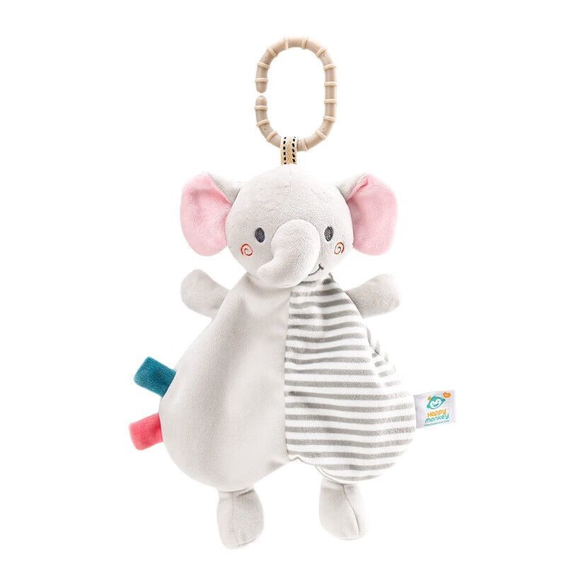 床挂玩具婴儿安抚玩偶宝宝玩具柔软安抚用品新生儿婴儿玩具礼盒
