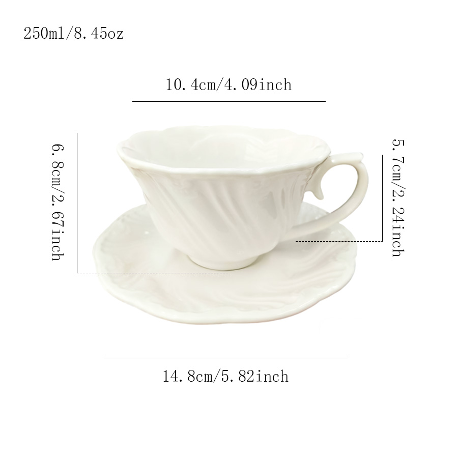 陶瓷杯蝶牛奶杯马克杯水杯咖啡杯日式防尘泡茶过滤LOGO酒店礼品北欧风无盖家用可爱亲子四口个人三口创意马卡龙喝水早餐茶水