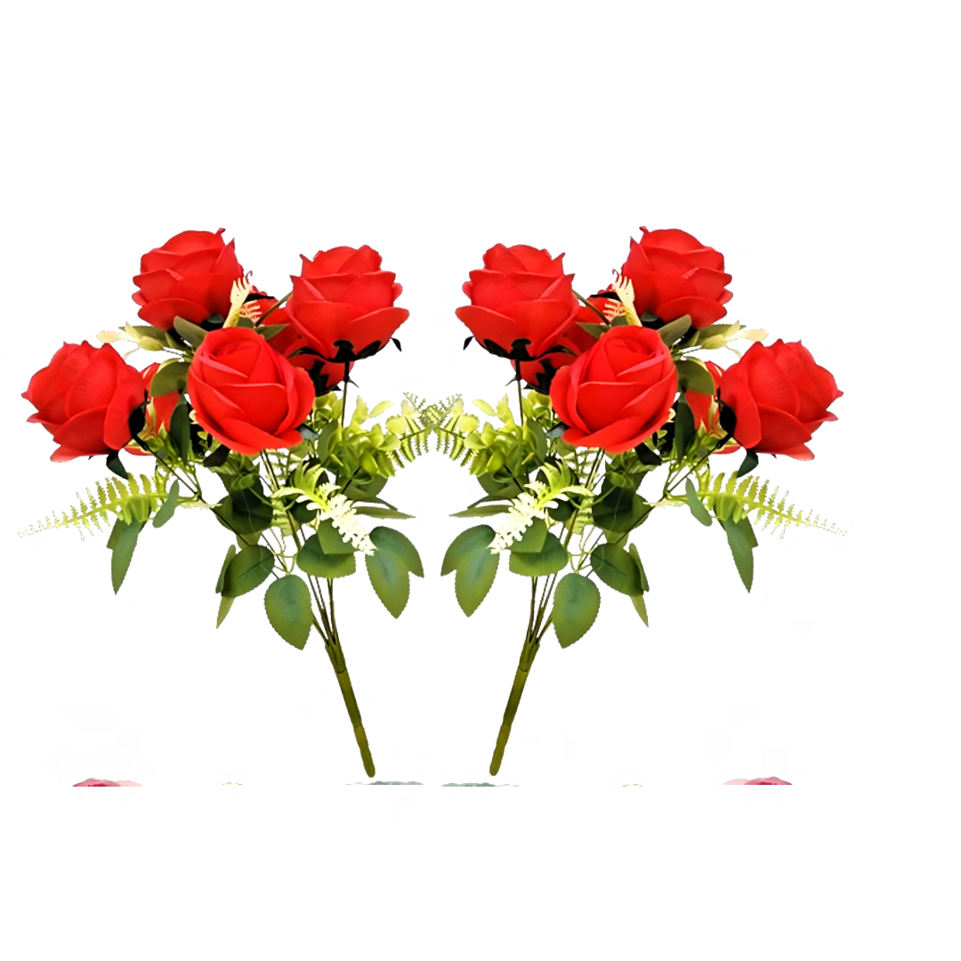 Artificial rose bouquets, realistic flower arrangements, plant walls, waterfalls, wedding decorations, and multi-color artificial floral artworks Item Picture