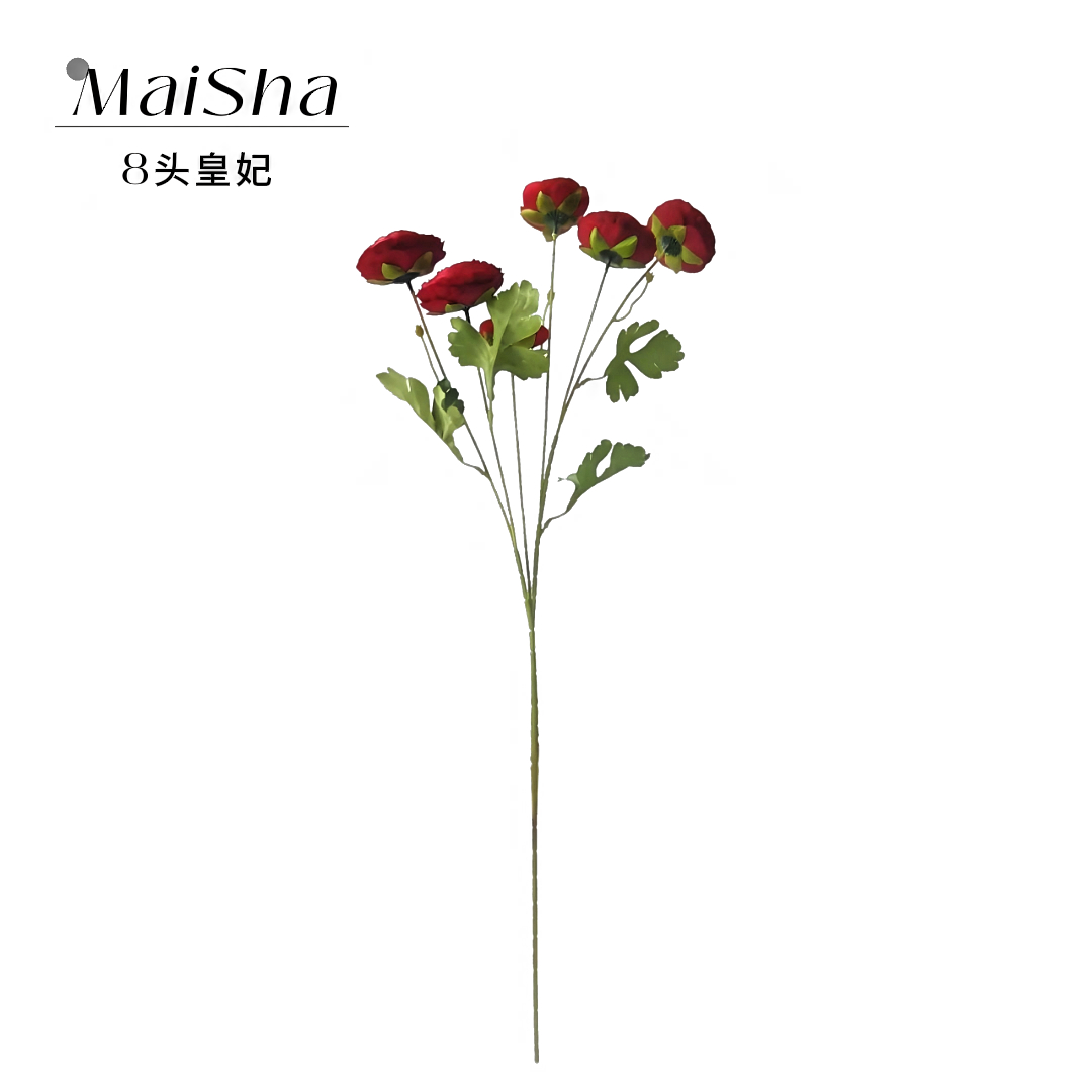 玫瑰六头露连防真插花仿真植物墙瀑布婚庆装饰仿真花