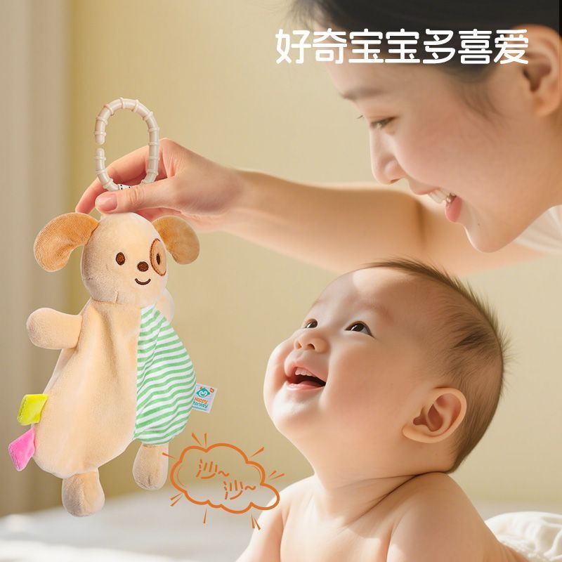 海狮床挂玩具婴儿安抚玩偶宝宝玩具柔软安抚用品新生儿婴儿玩具礼盒详情图2