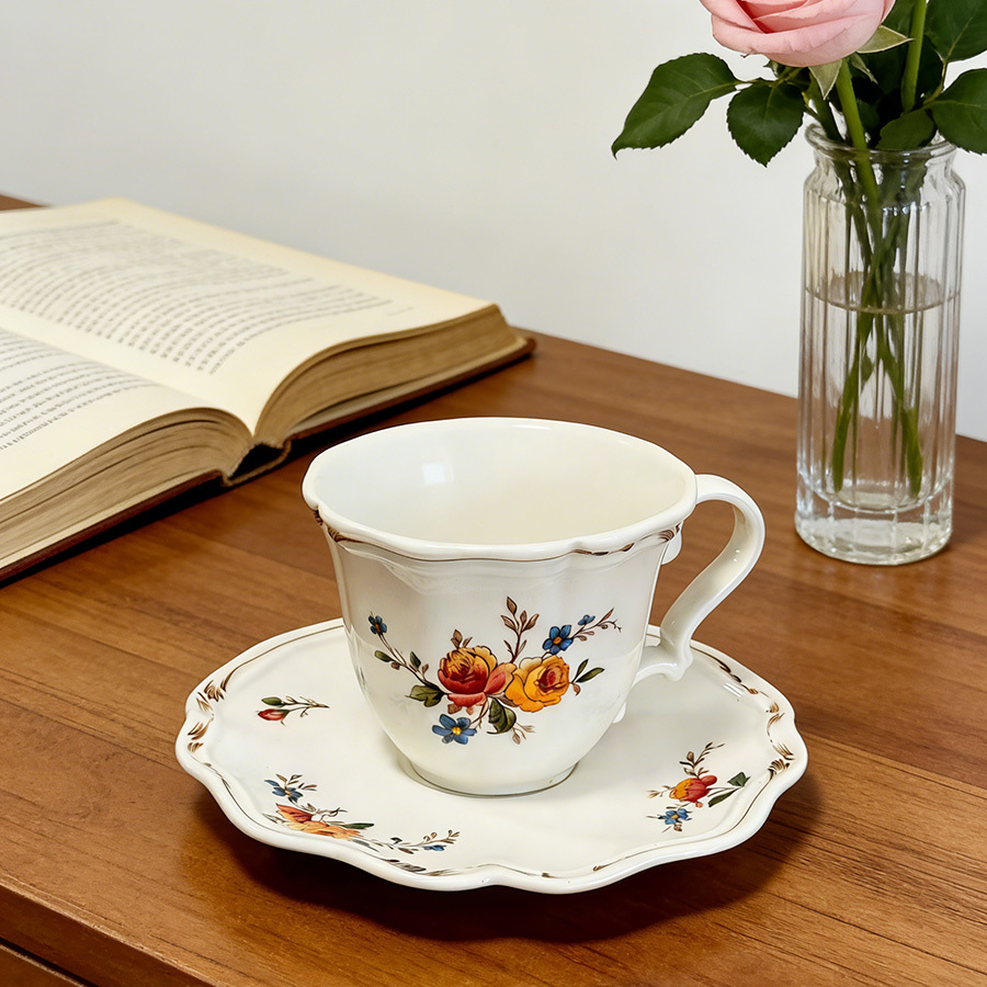 马克杯/杯子/仿搪瓷陶瓷杯/陶瓷马克杯/陶瓷杯学生可爱细节图