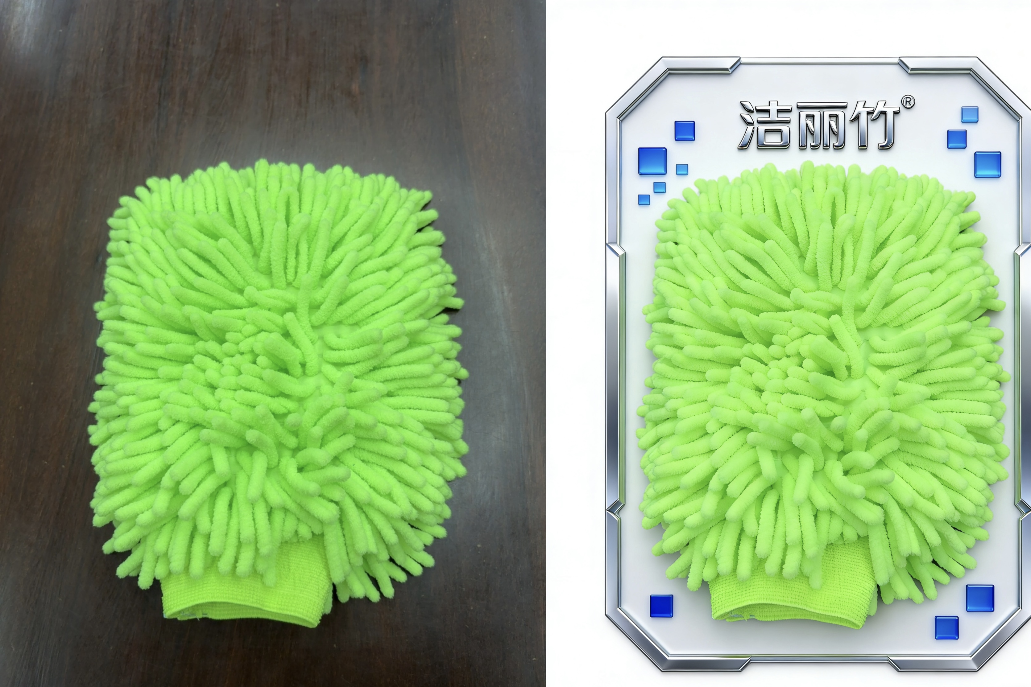 Scouring pad, dishcloth, cotton kitchen cloth, household vegetable cleaning cloth, multi-functional dishcloth, cleaning supplies Item Picture