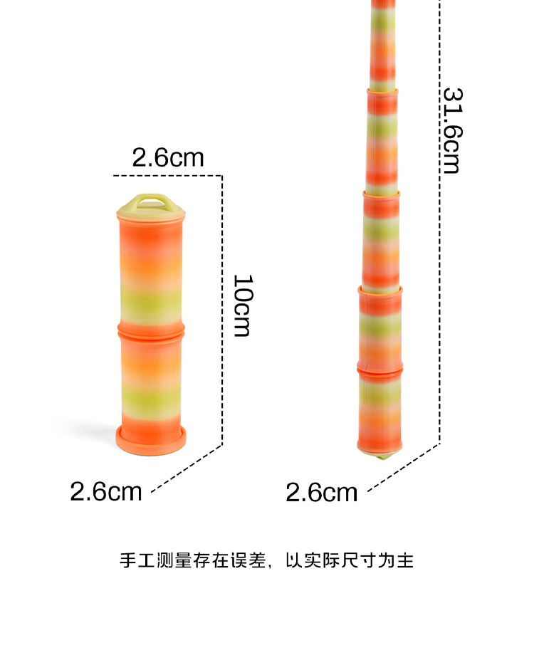 抖音同款3d打印竹节刀中国风玩具解压小玩具古风武士刀玩具批发详情7