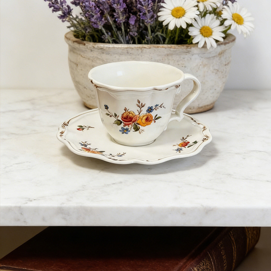 马克杯/杯子/仿搪瓷陶瓷杯/陶瓷马克杯/陶瓷杯学生可爱产品图