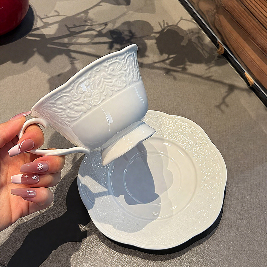 马克杯/杯子/仿搪瓷陶瓷杯/陶瓷马克杯/陶瓷杯学生可爱白底实物图