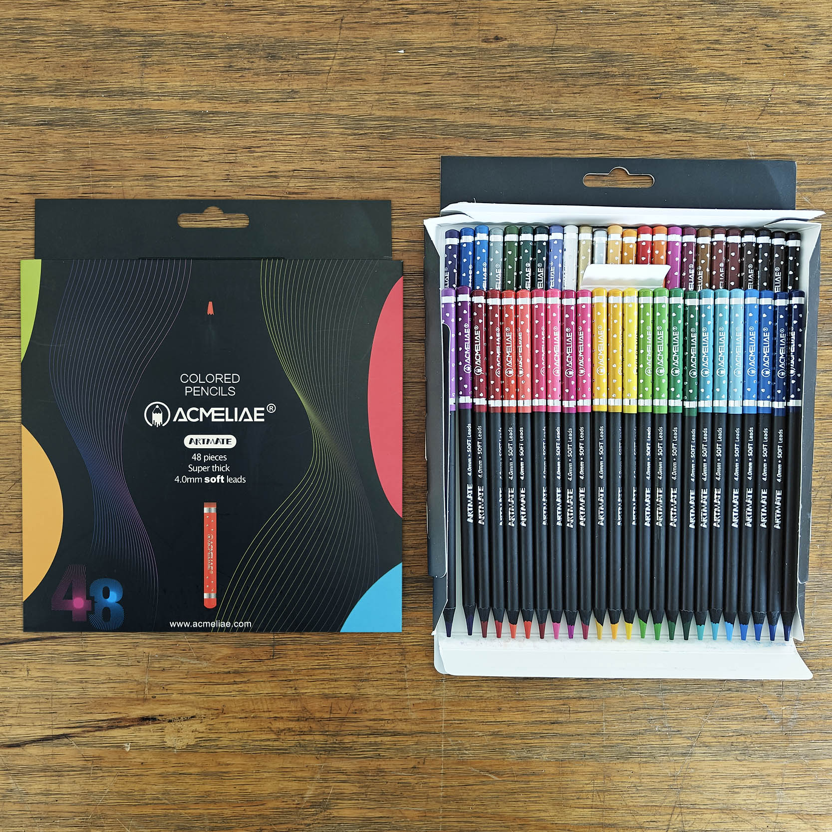 ACMELIAE 48Colors Artmate Set /Drawer Box full figure