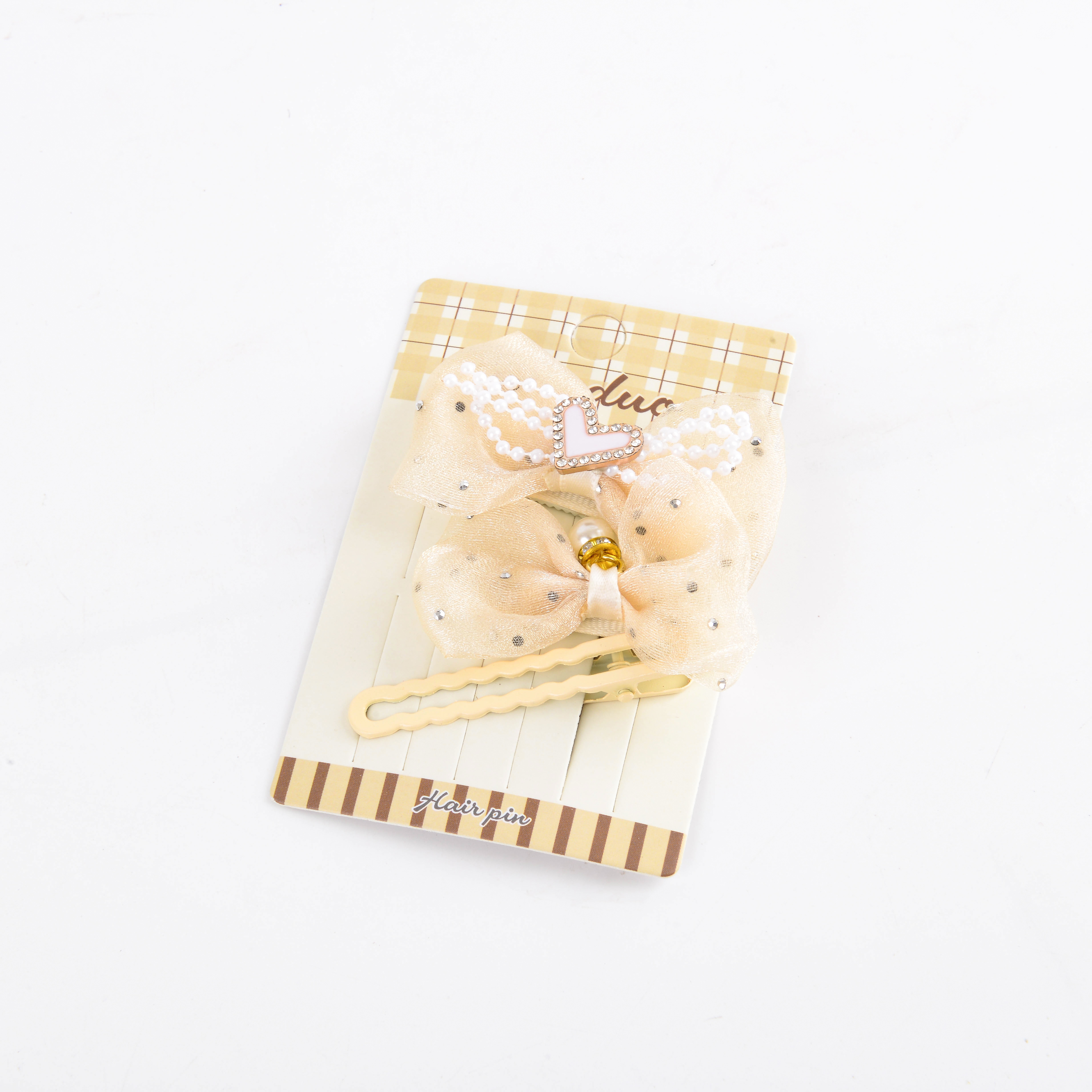 The new Spring and summer collection features cute and stylish baby and children's hair accessories and a princess-style hair clip set that is versatile for daily use by infants and toddlers Specification image
