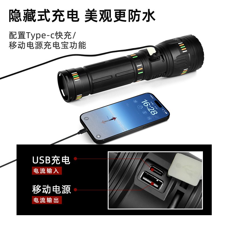 儿童投影灯/激光笔点烟花/usb七彩夜灯/激光灯细节图