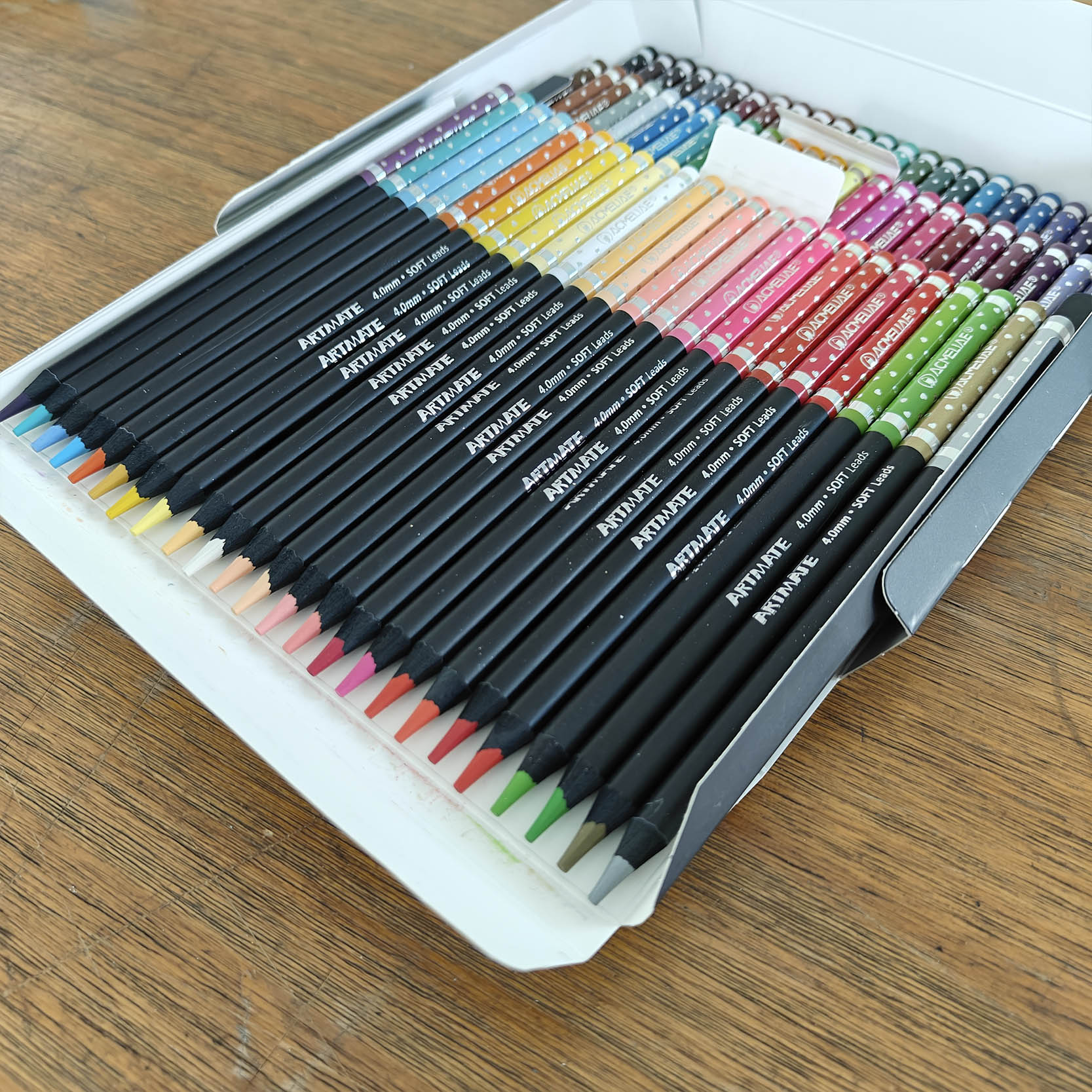 ACMELIAE 72Colors Artmate Set /Drawer Box details Picture