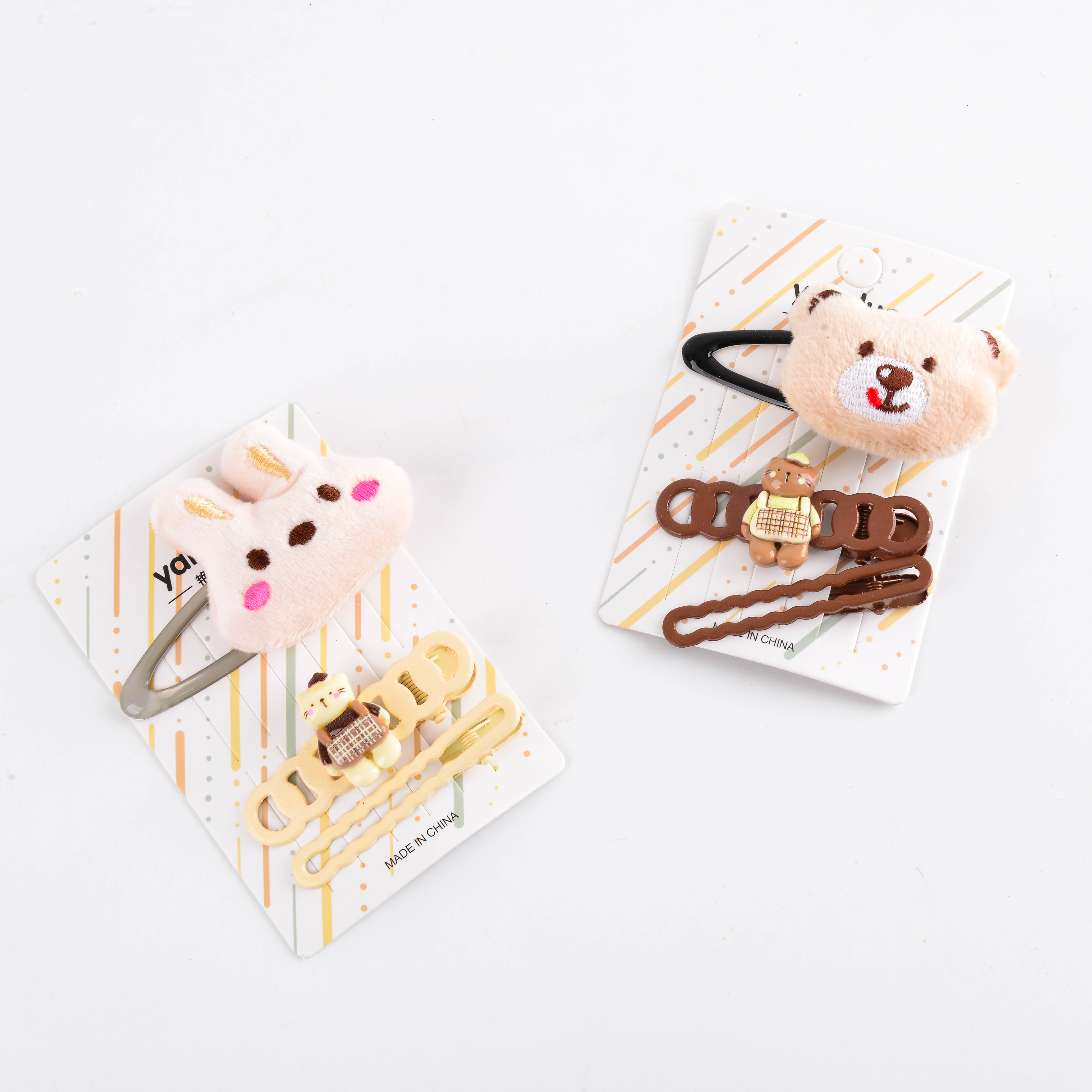 Baby hair clips, girls' hair ties, headwear, children's hair accessories wholesale, straight clips, hair clips, hair clips, hair bands, alloy clips, straight clips details Picture