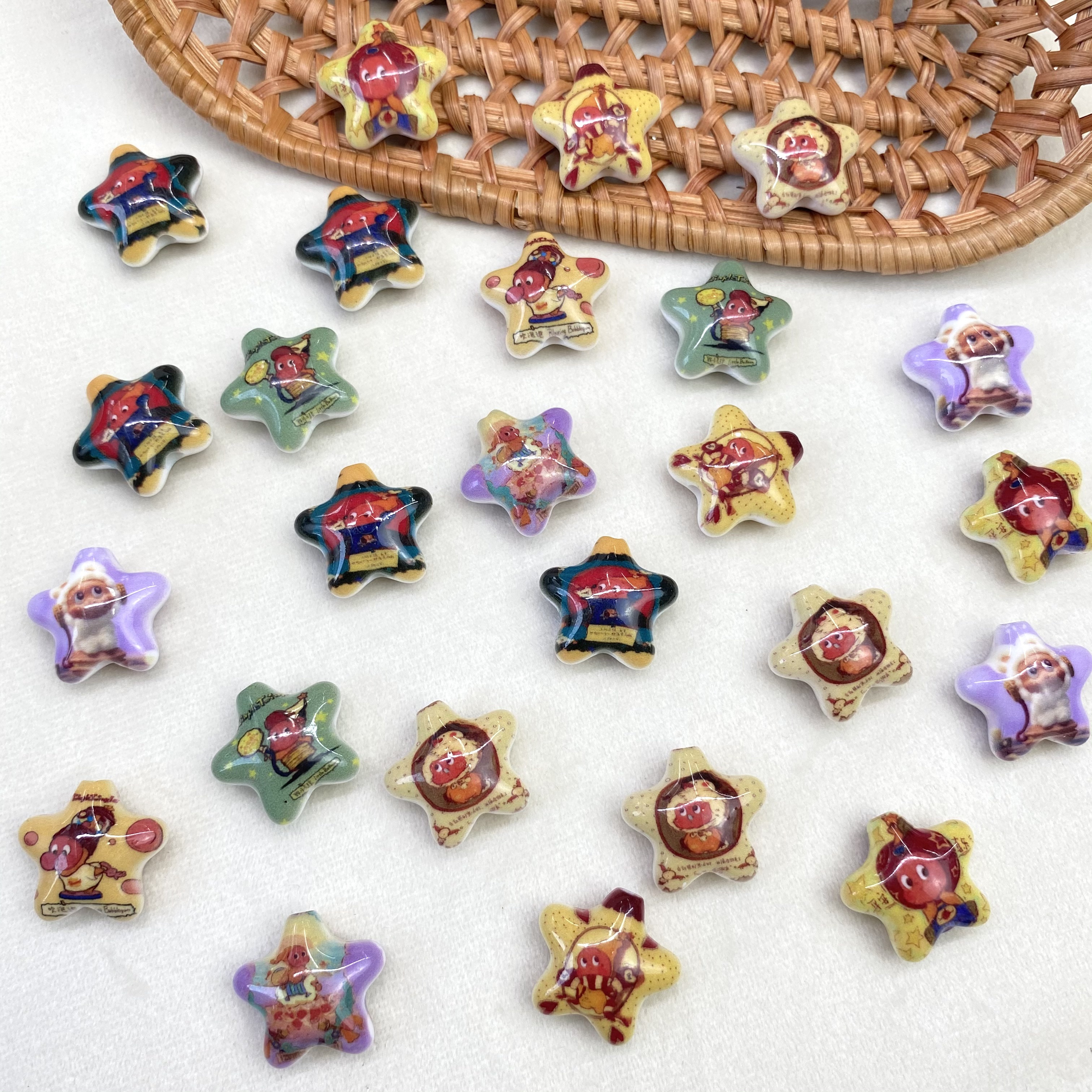 树脂配件/奶油胶配件/配件/米珠/奶油胶配饰产品图