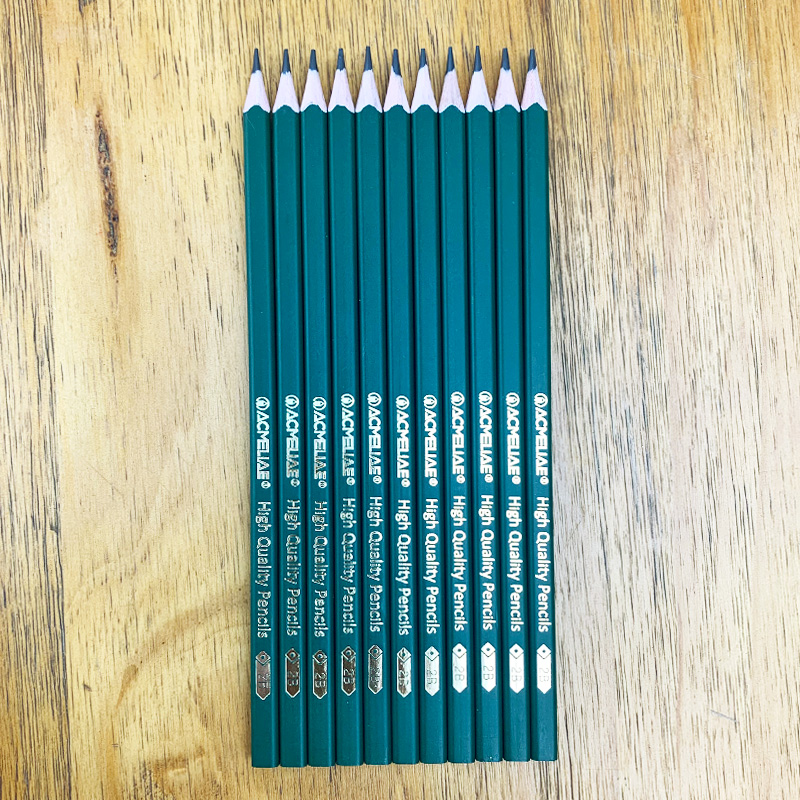 Acmeliae 12PCS Square Shape HB Pencil Application Scenario