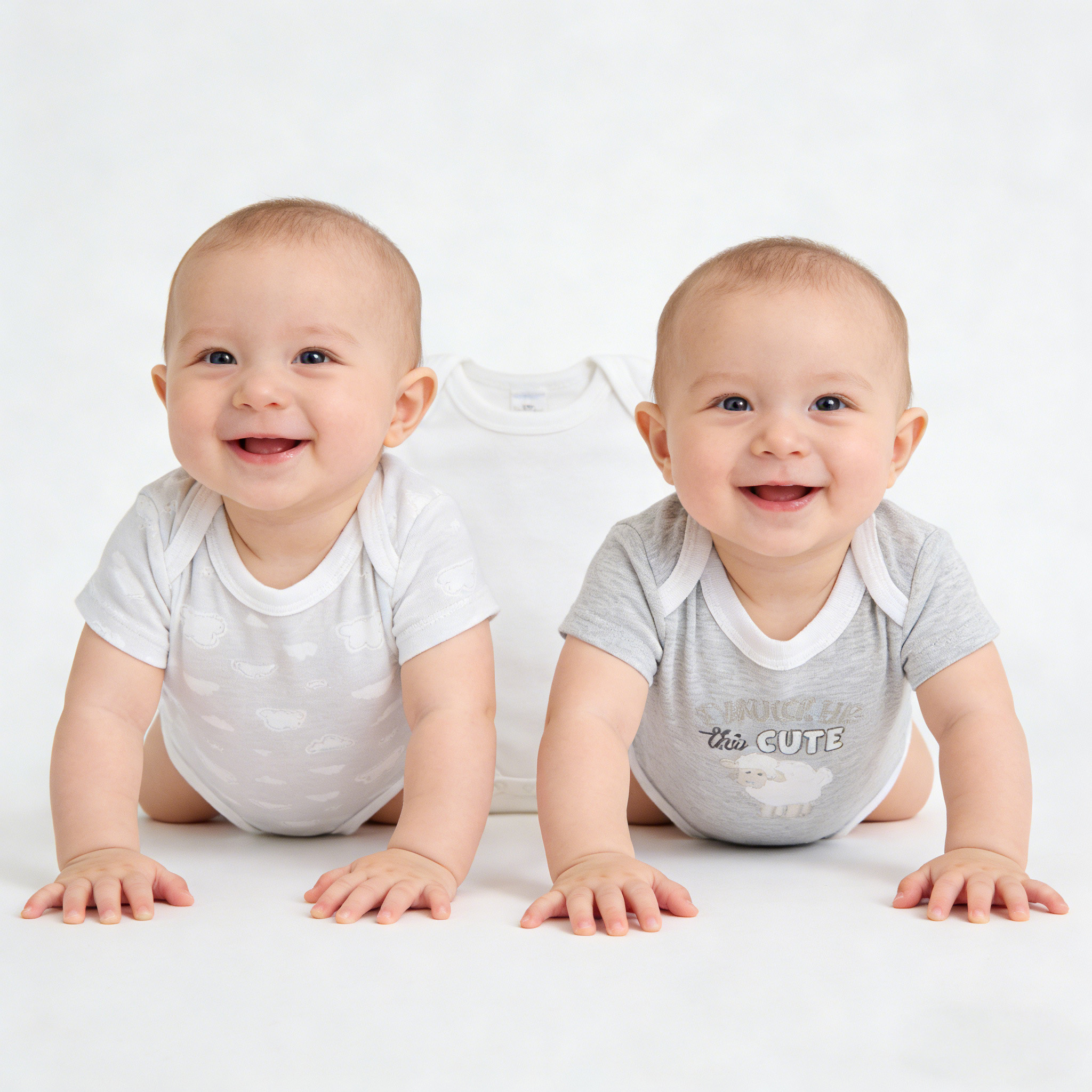 婴儿连体衣短袖三件套春夏新生儿宝宝纯棉婴幼儿衣服套装柔软透气舒适款产品图