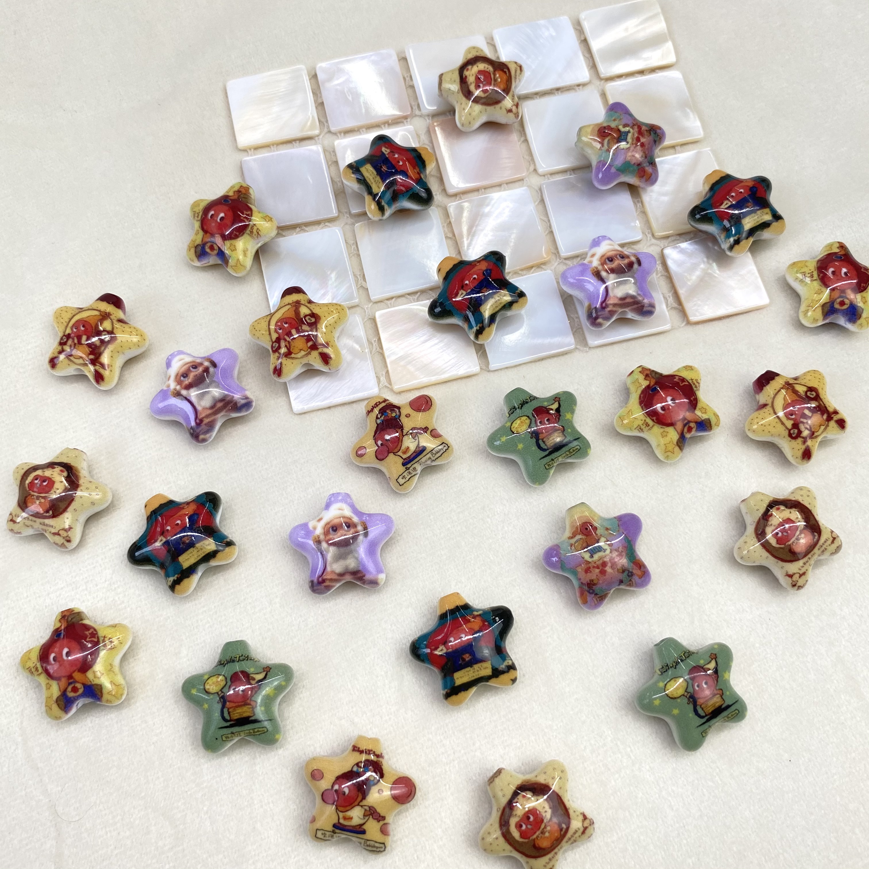 树脂配件/奶油胶配件/配件/米珠/奶油胶配饰细节图