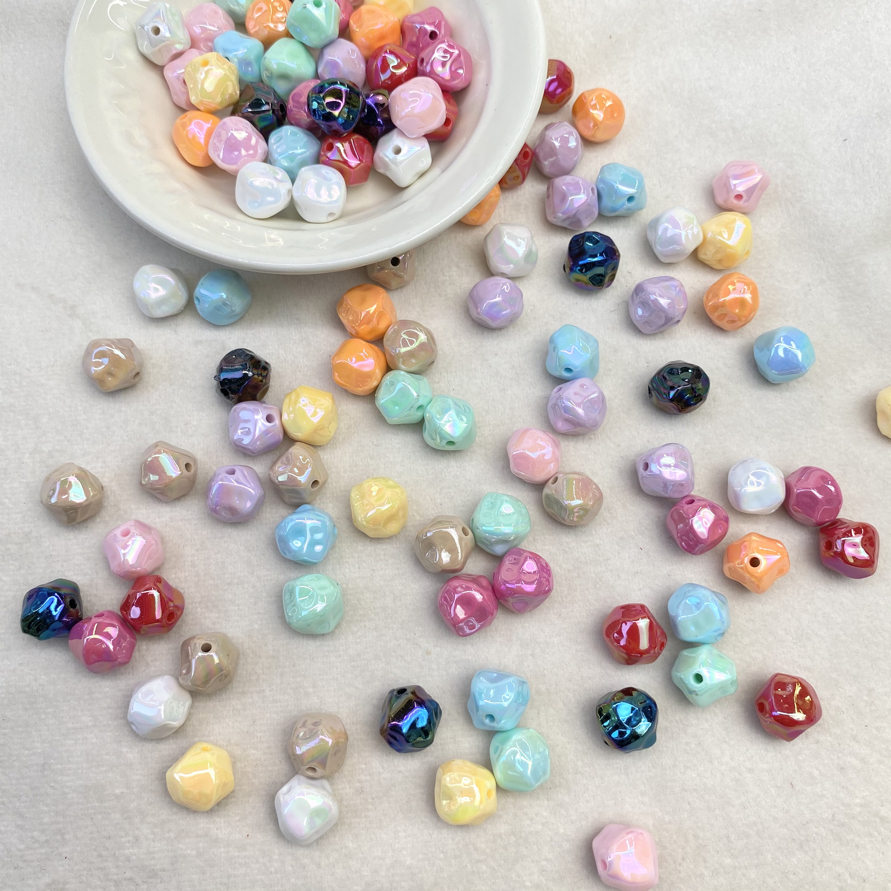 树脂配件/奶油胶配件/配件/米珠/奶油胶配饰细节图