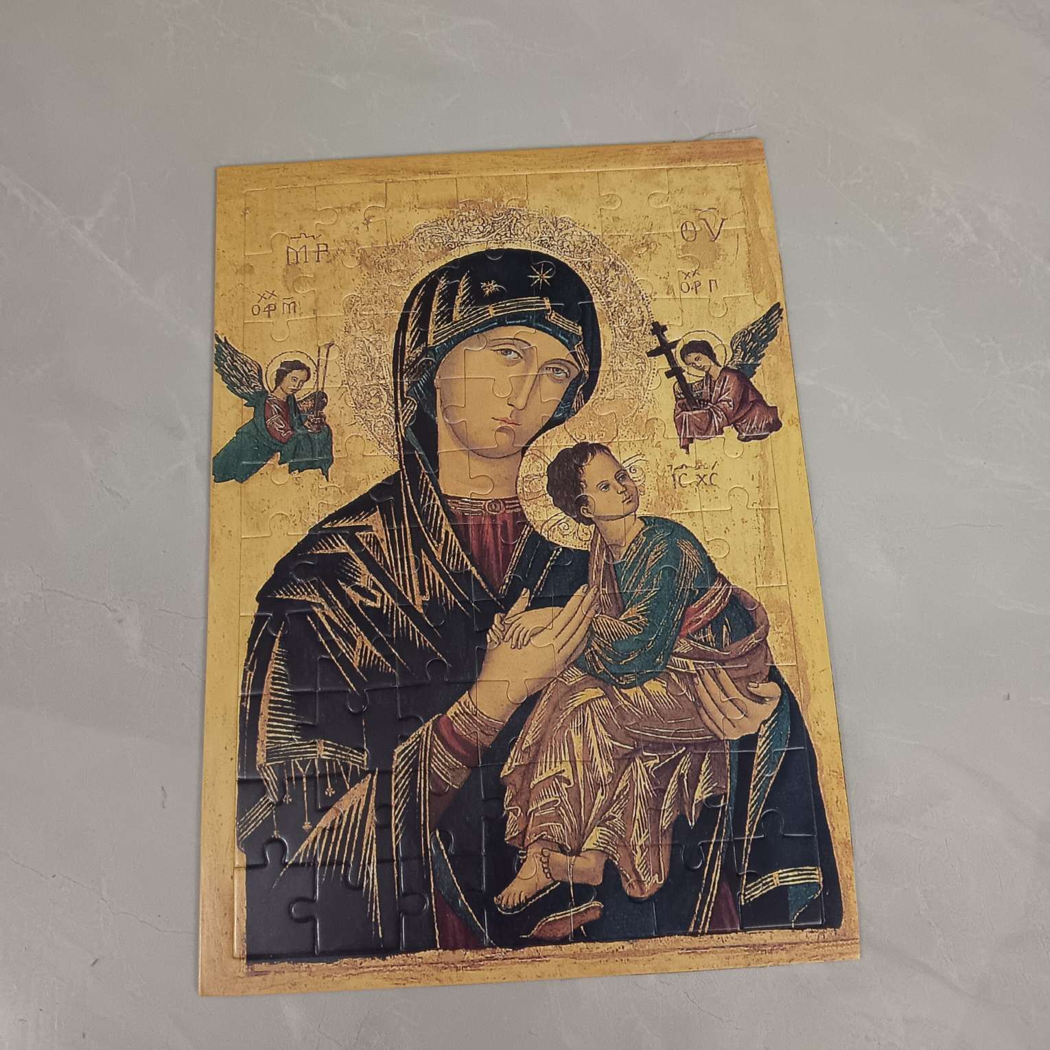 Order eco-friendly paper jigsaw puzzles, size 21X29, 70 pieces detail image 2