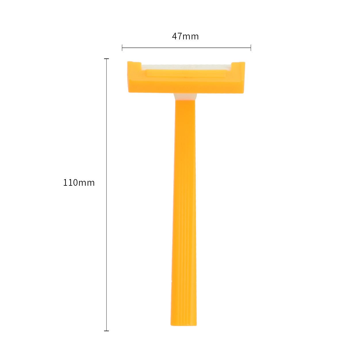 ALSHABAB Jipai's popular and best-selling disposable single-layer stainless steel blade underarm shaver for women and plastic-handled razor pic 5