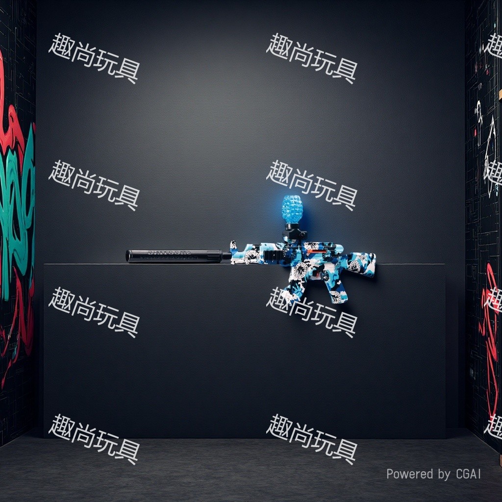 【AK47 Toy Gun 】 Hand-automatic integrated electric graffiti water bullet gun, children's outdoor toy gun, boy model toy gun details Picture