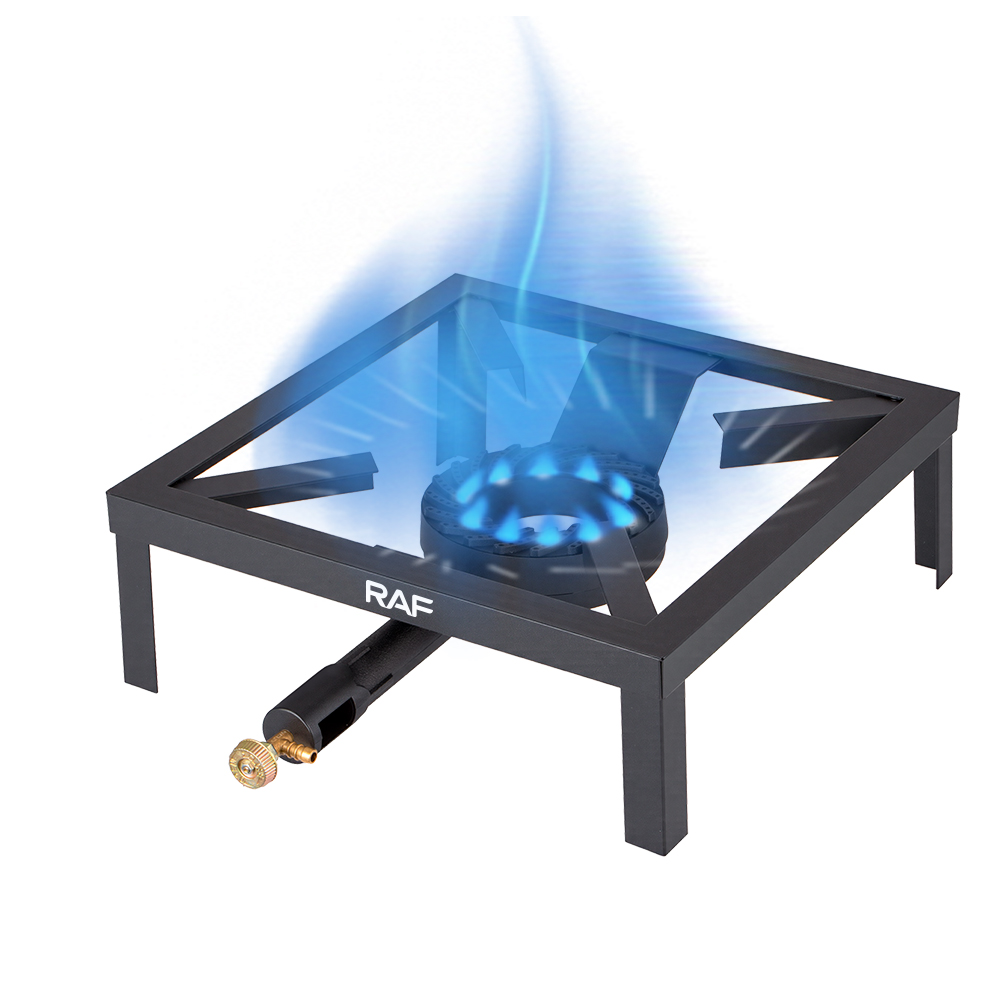 RAF Cross-border fierce gas stove, single stove with strong fire, cast iron burner, outdoor energy-saving gas stove, picnic and camping stove Application Scenario