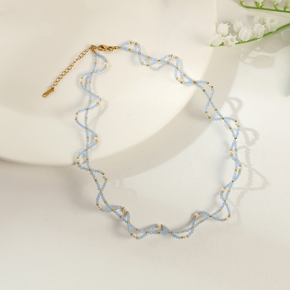 Yunyi Shijia original lace-shaped necklace in stock, new style, all handcrafted details Picture