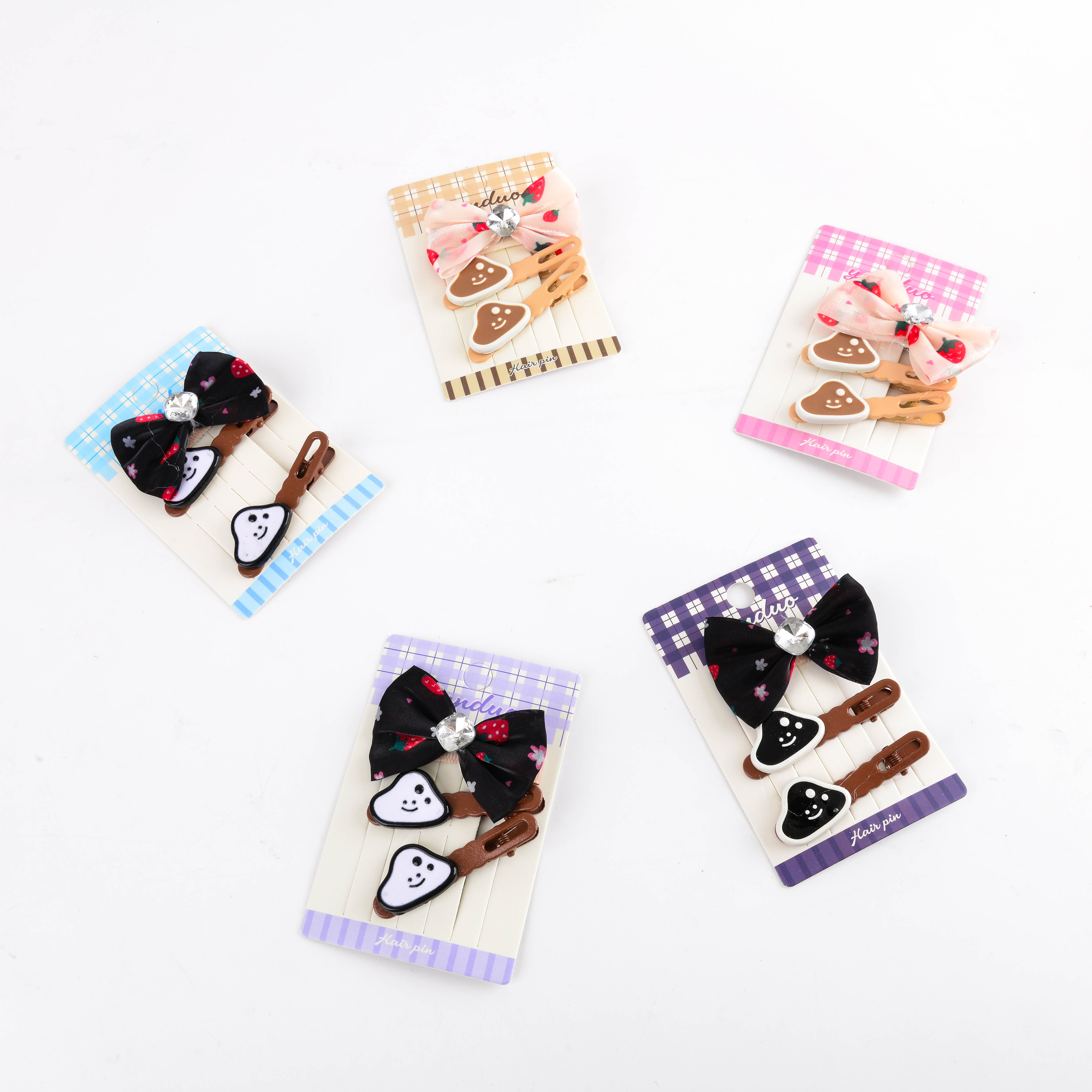 摆地摊网红爆款发卡发圈发夹模式公园夜市地摊小商品批发