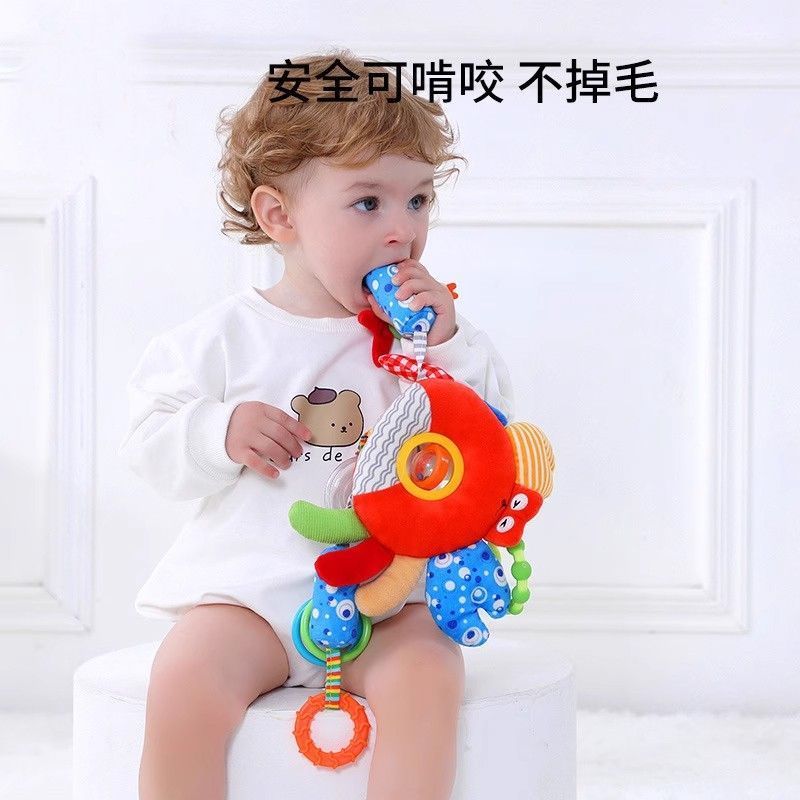 婴儿玩具安抚巾宝宝安抚玩偶婴儿摇铃bb叫柔软安抚用品新款多款式详情图2