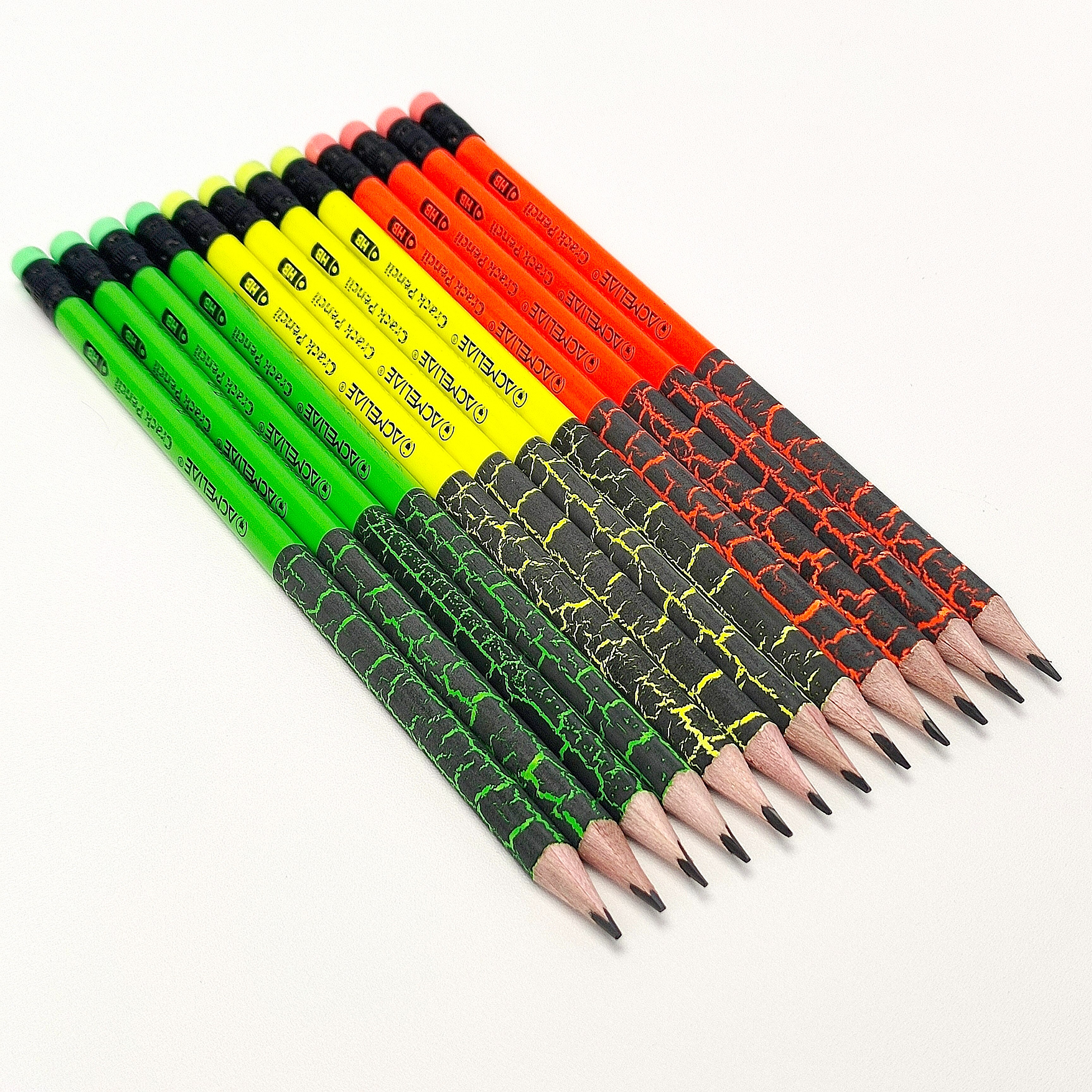 ACMELIAE 43833 12pcs  Frictional Touch No.2 HB pencil Specification drawing