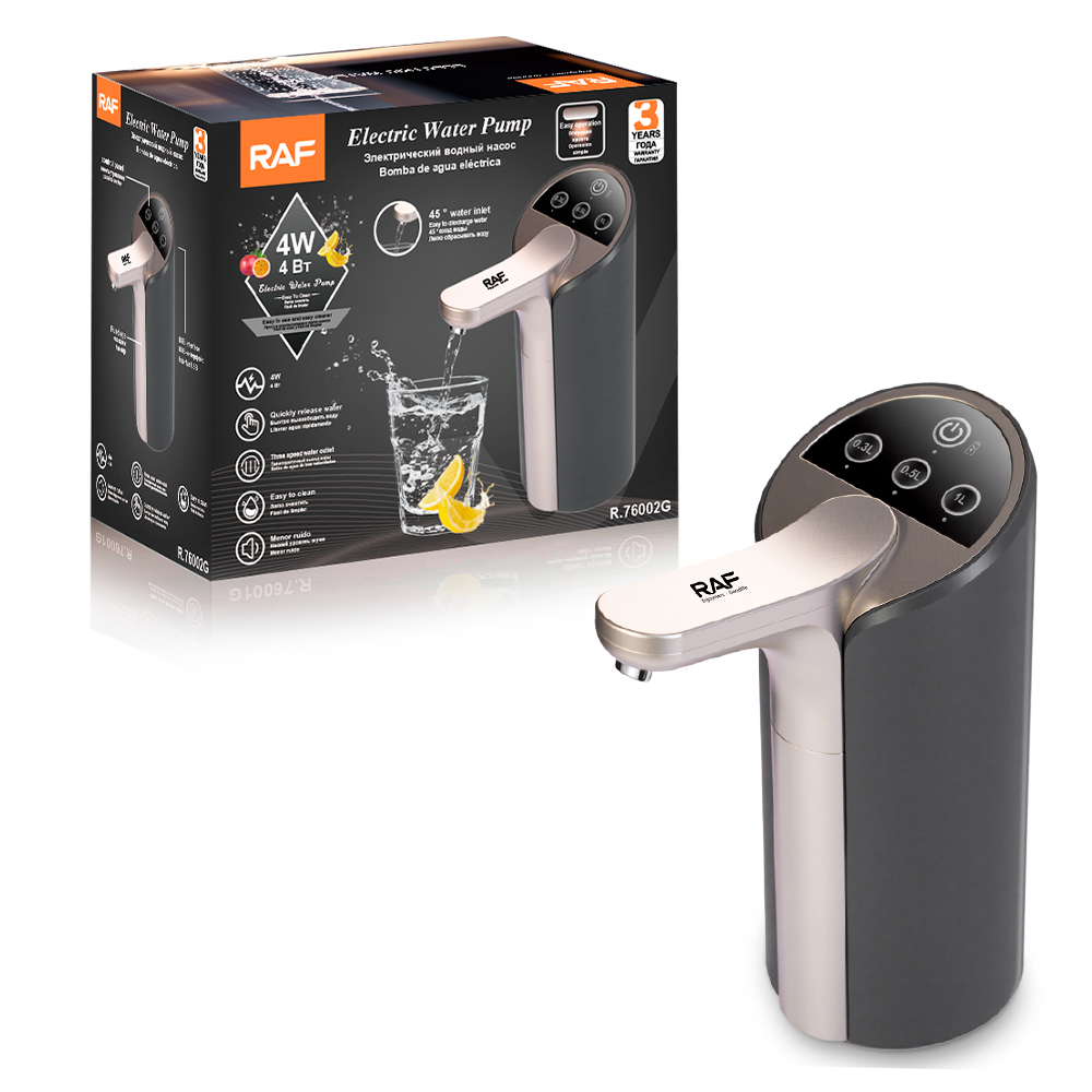 RAF Cross-border Electric water pump, automatic water pressure for barrel water, mineral water rechargeable water filling device, household water dispenser, R.76002 pic 11