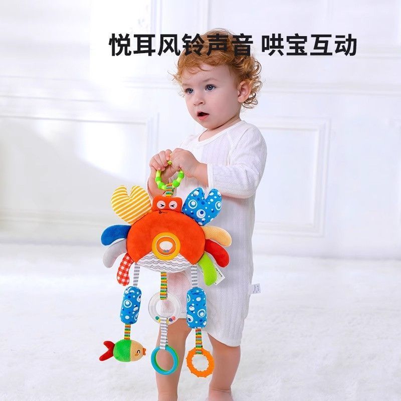 婴儿玩具安抚巾宝宝安抚玩偶婴儿摇铃bb叫柔软安抚用品新款多款式细节图