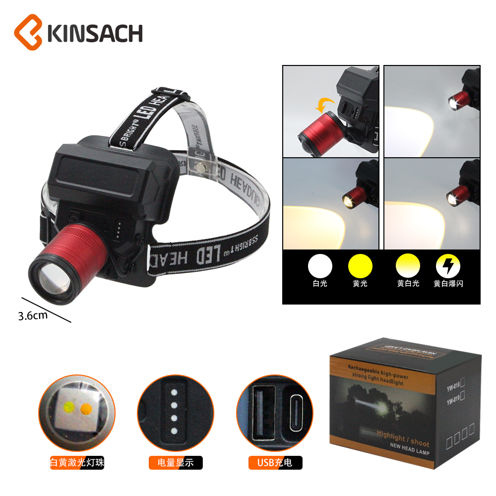مصابيح أمامية مشحونة من سبائك الألمنيوم الشمسية من مصدر كنساتش Specification image