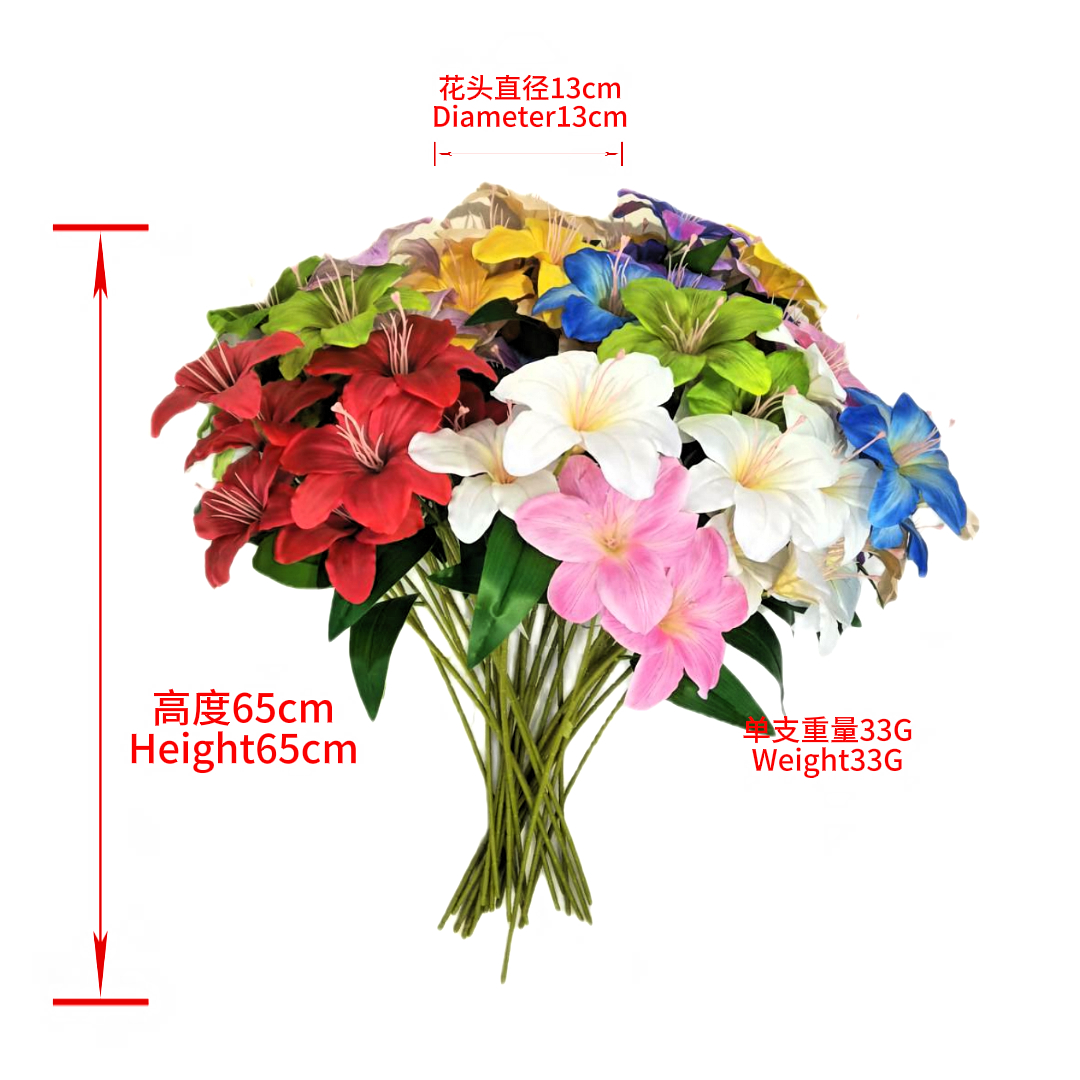 Colorful tulip bouquets, yarn bouquets, floral art tapes, preserved flowers for decoration, Christmas Eve bouquets, flower mud, creative handmade gifts details Picture