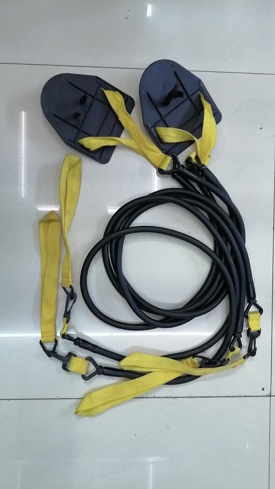 便携多功能便携安全 游泳拉力绳 姿势与力量训练 臂力划水手蹼 弹力 阻力